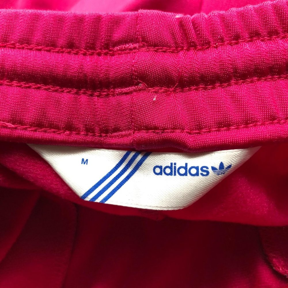 ADIDAS Vintage Hot Pink White Track Pants Joggers - Picture 16 of 16